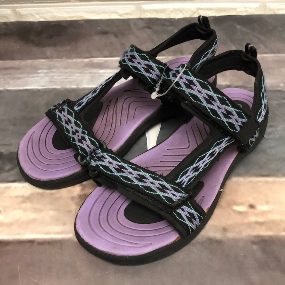 Champion strappy sandals adventure hiking water shoes youth‎ kids size 2